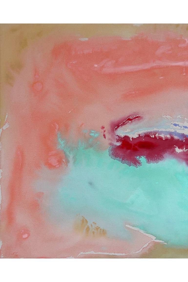 Original Abstract Painting by Gisela A Lazarte