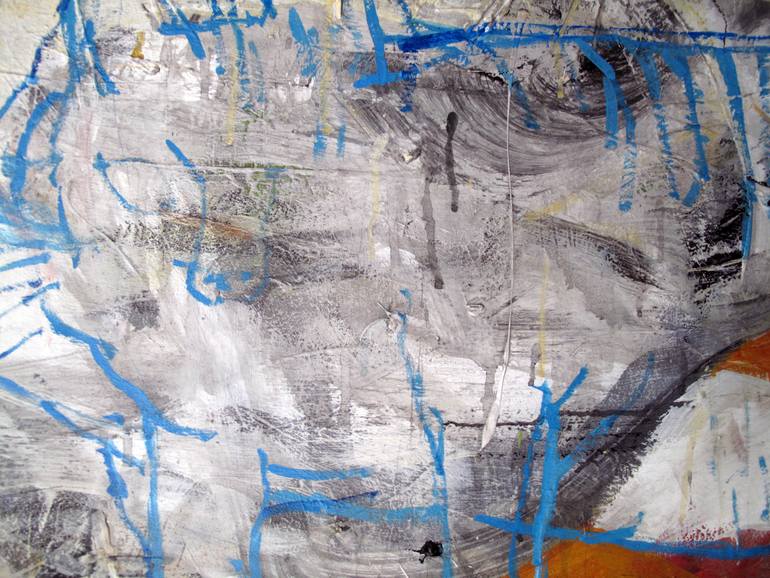 Original Abstract Expressionism Body Painting by Eulogia Merle
