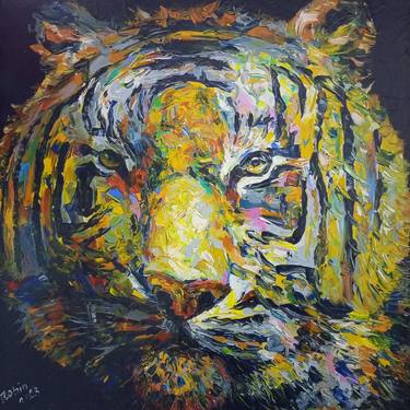 Original Animal Paintings by Robinson Omweri