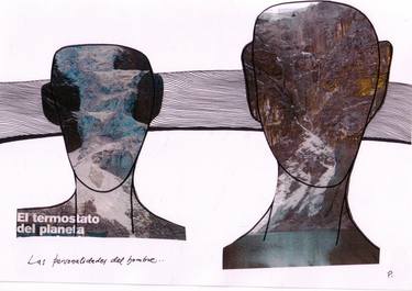 Original Expressionism Education Collage by Rafael Piedehierro