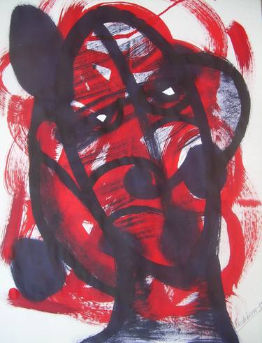Print of Abstract Expressionism People Drawings by Rafael Piedehierro