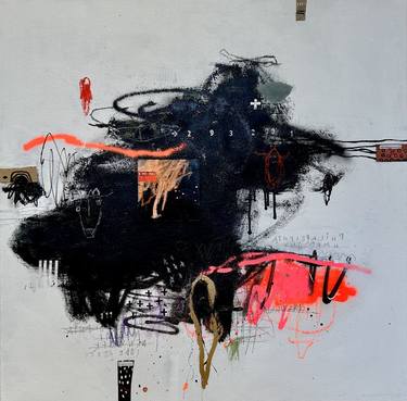 Original Abstract Expressionism Abstract Paintings by Laurent Dorchin