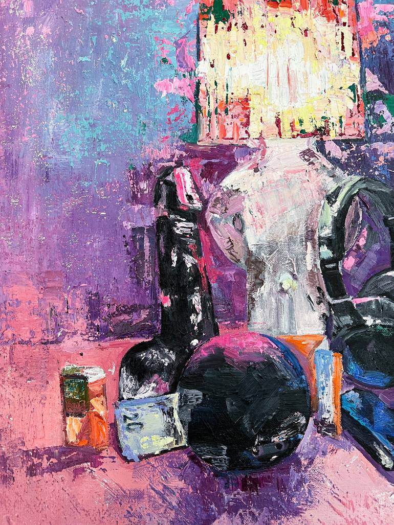 Original Impressionism Home Painting by Malika Maksimova