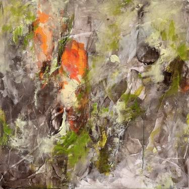 Original Abstract Expressionism Abstract Paintings by Viktoria Ganhao