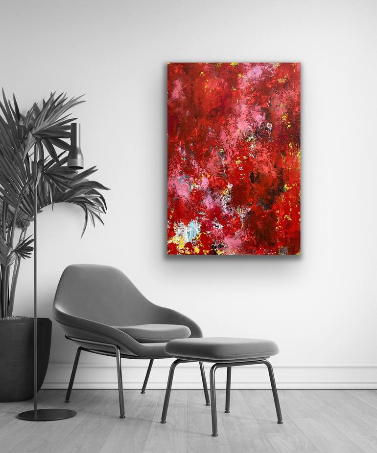 Original Contemporary Abstract Painting by Viktoria Ganhao