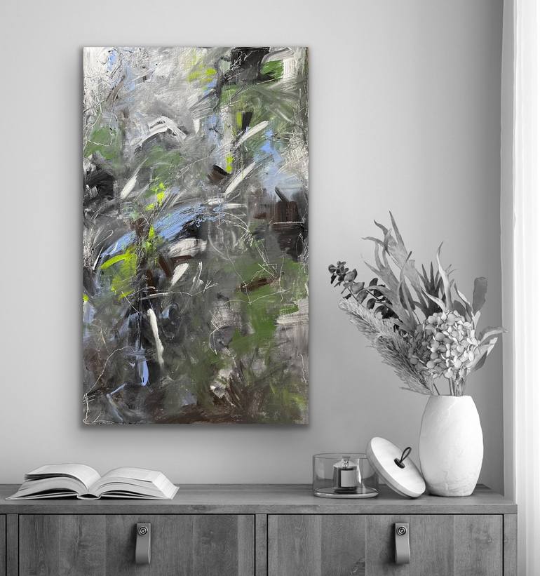 Original Abstract Painting by Viktoria Ganhao