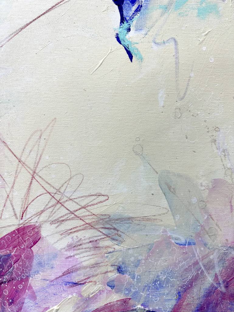 Original Abstract Expressionism Abstract Painting by Viktoria Ganhao