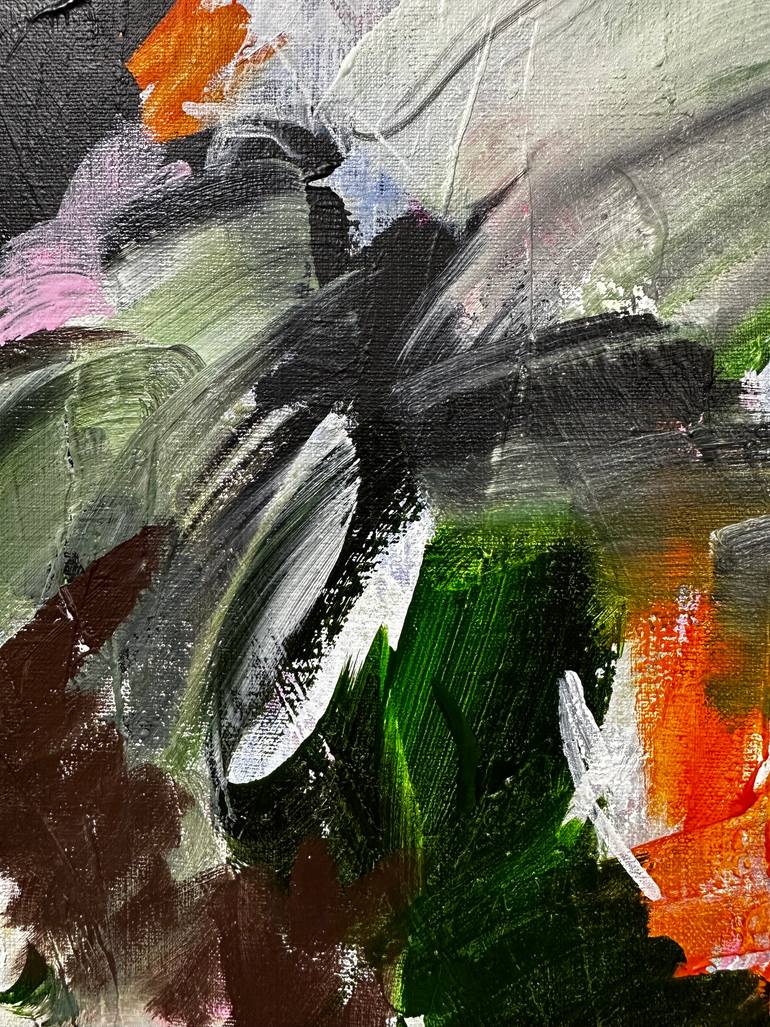 Original Abstract Expressionism Abstract Painting by Viktoria Ganhao