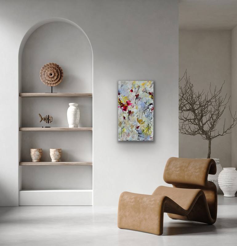 Original Abstract Expressionism Abstract Painting by Viktoria Ganhao