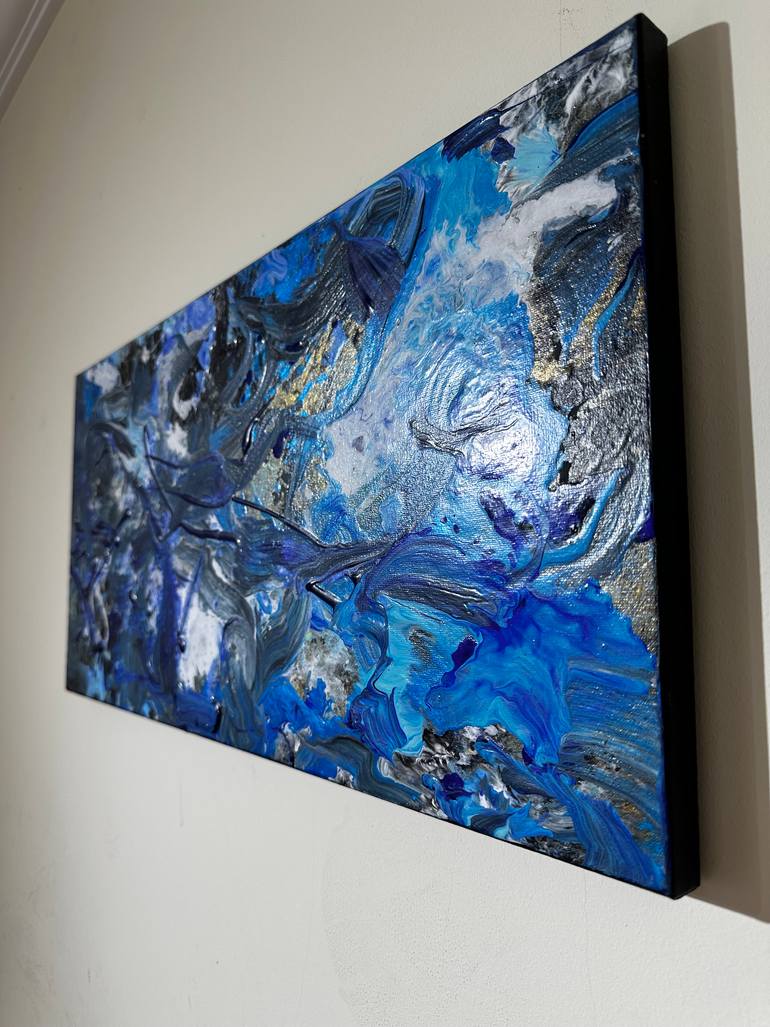 Original Abstract Expressionism Abstract Painting by Viktoria Ganhao