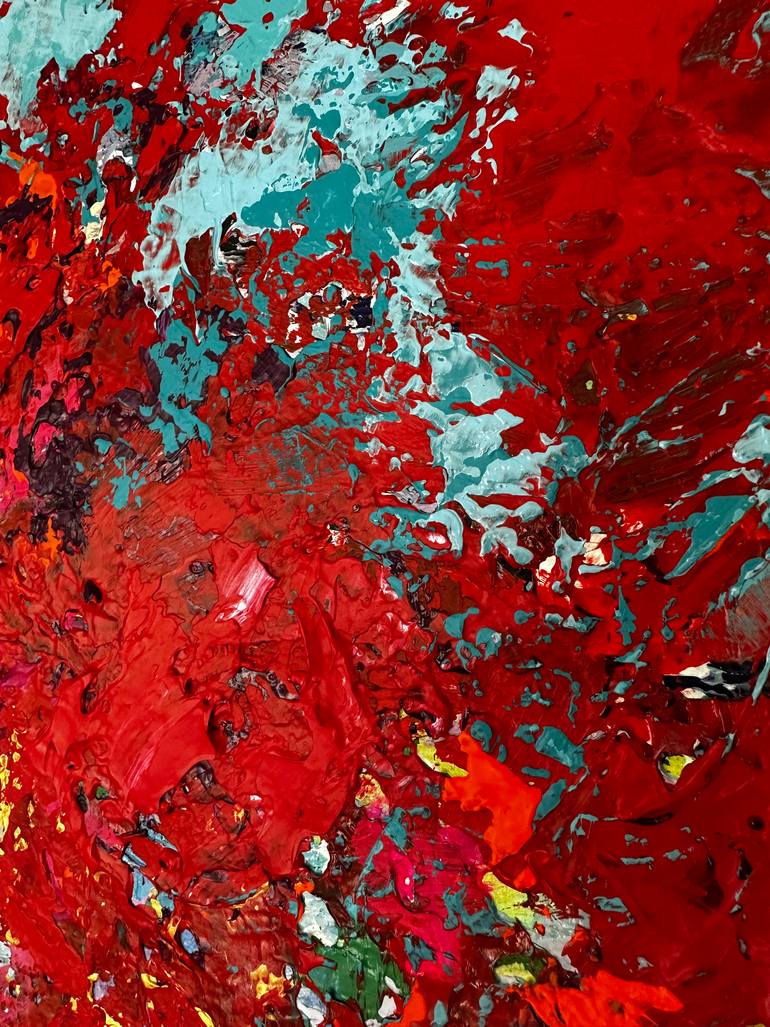 Original Contemporary Abstract Painting by Viktoria Ganhao