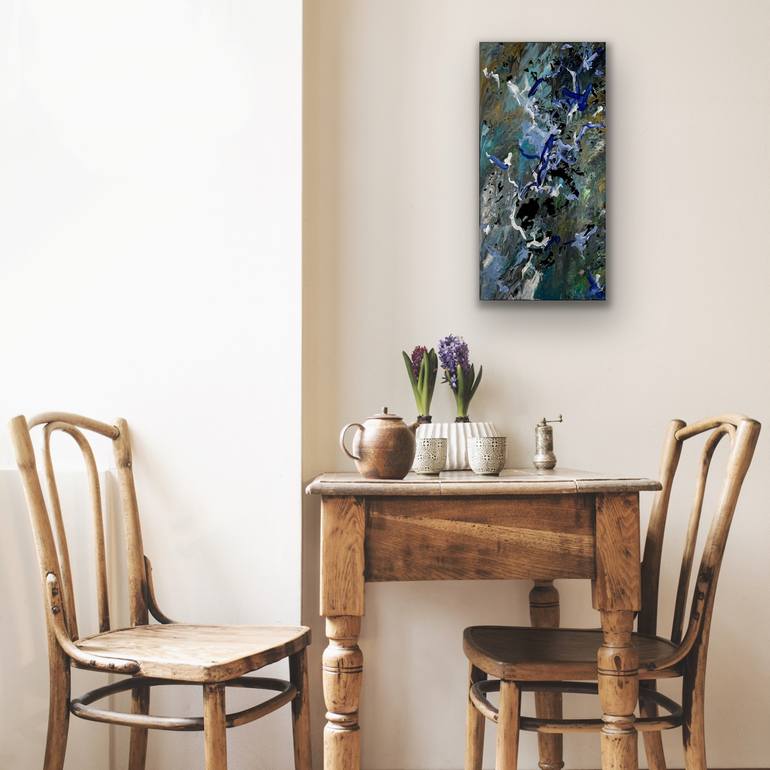 Original Abstract Expressionism Abstract Painting by Viktoria Ganhao