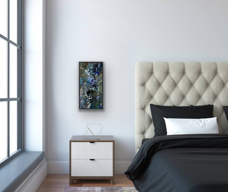 Original Abstract Expressionism Abstract Painting by Viktoria Ganhao