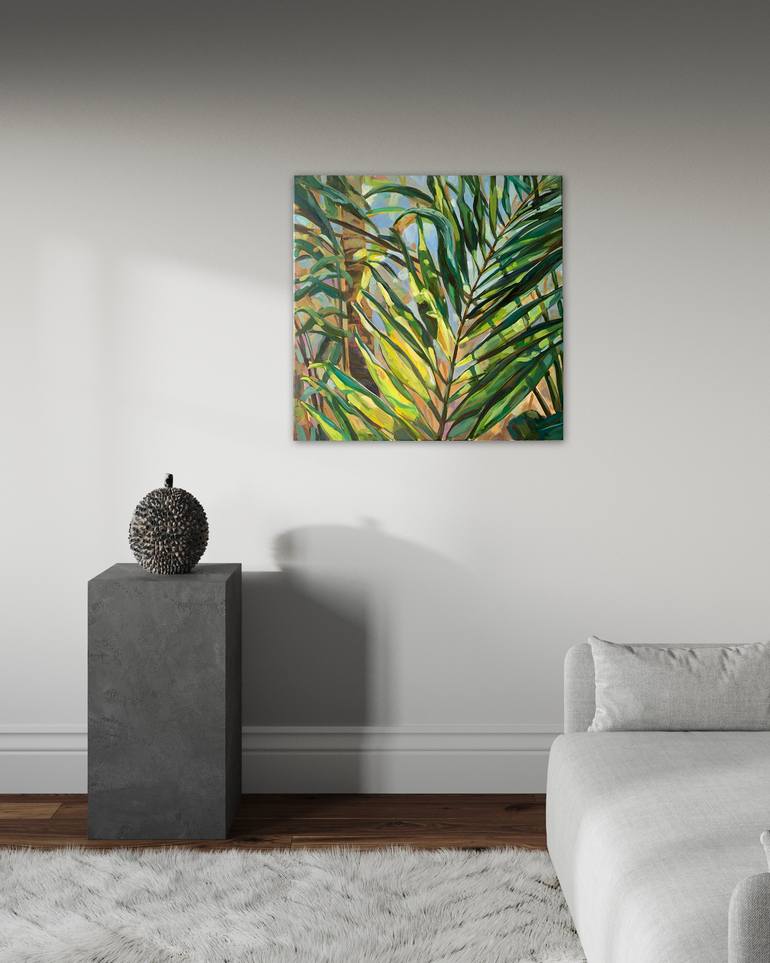 Original Contemporary Botanic Painting by Momalyu Liubov Kriuchkova