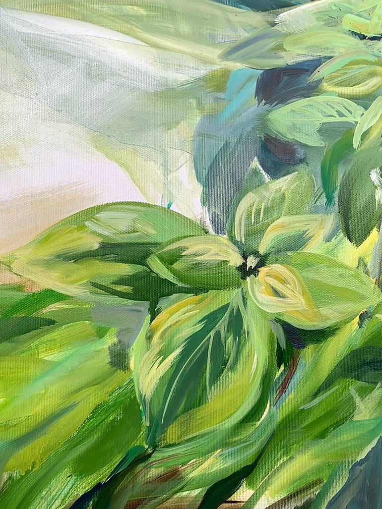 Original Impressionism Floral Painting by Momalyu Liubov Kriuchkova