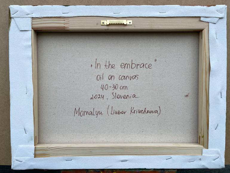 Original Impressionism Botanic Painting by Momalyu Liubov Kriuchkova