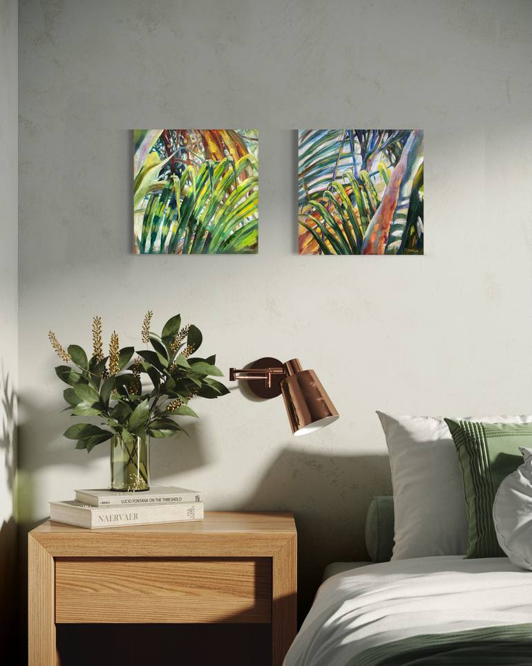 Original Impressionism Nature Painting by Momalyu Liubov Kriuchkova