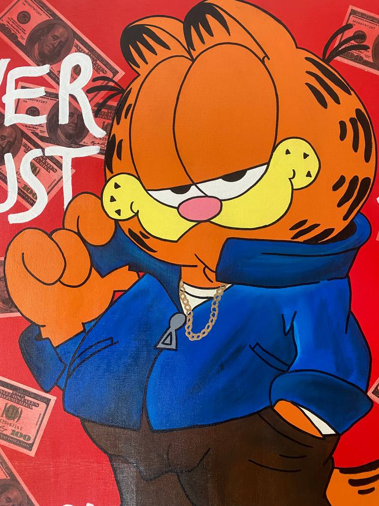 Original Contemporary Cartoon Painting by Ipek Tacmahal