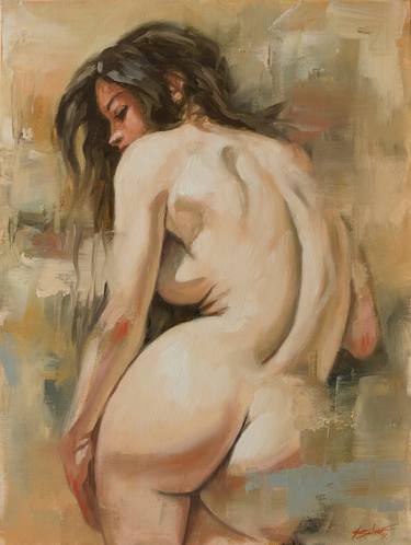 Original Nude Paintings by John Silver