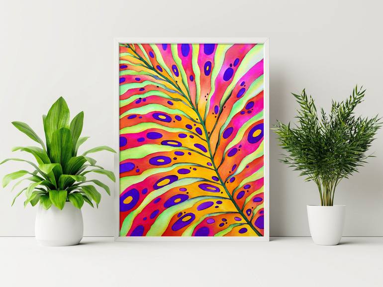 Original Abstract Painting by Tatiana Khrebtova