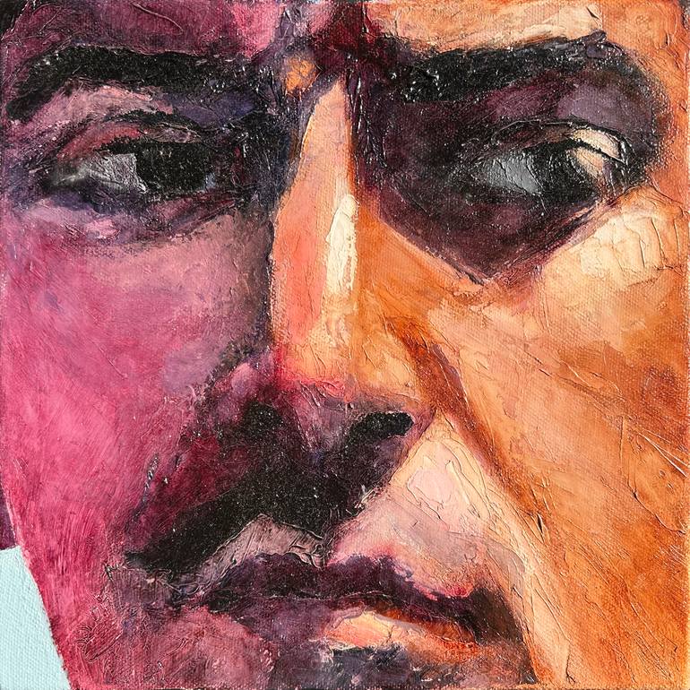 Original Figurative Men Painting by Brad Miller