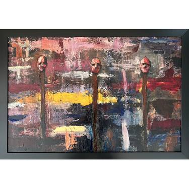 Original Contemporary People Painting by Brad Miller