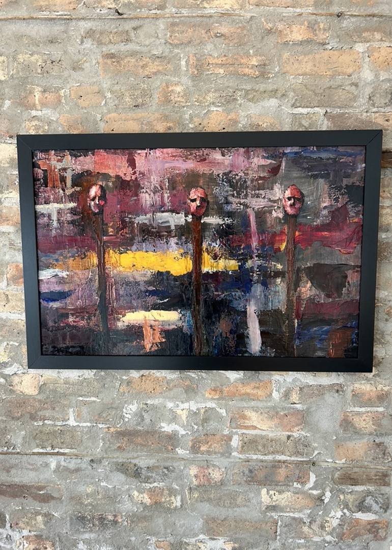 Original Contemporary People Painting by Brad Miller