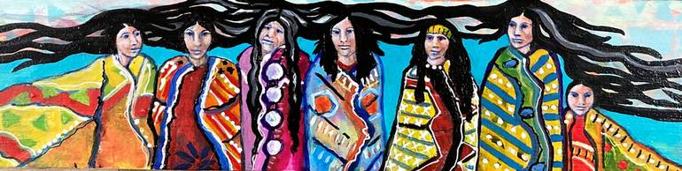 Original Figurative Women Painting by Lili Floyd