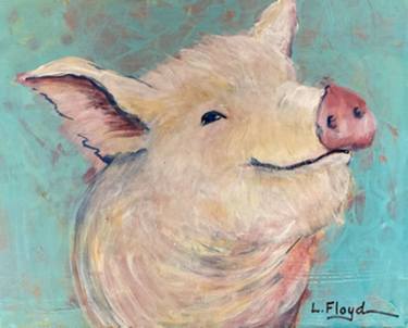 Original Illustration Animal Paintings by Lili Floyd