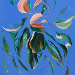 Color Study: Magnolia in Blue