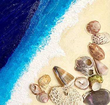 Print of Beach Mixed Media by Paoling Rees
