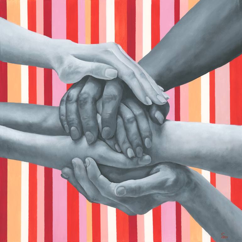 Original Symbolism Body Painting by Margarita Stepanova