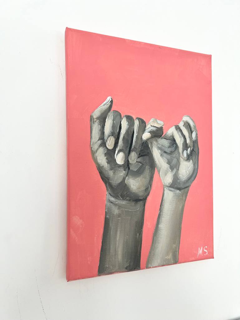 Original Black & White Body Painting by Margarita Stepanova