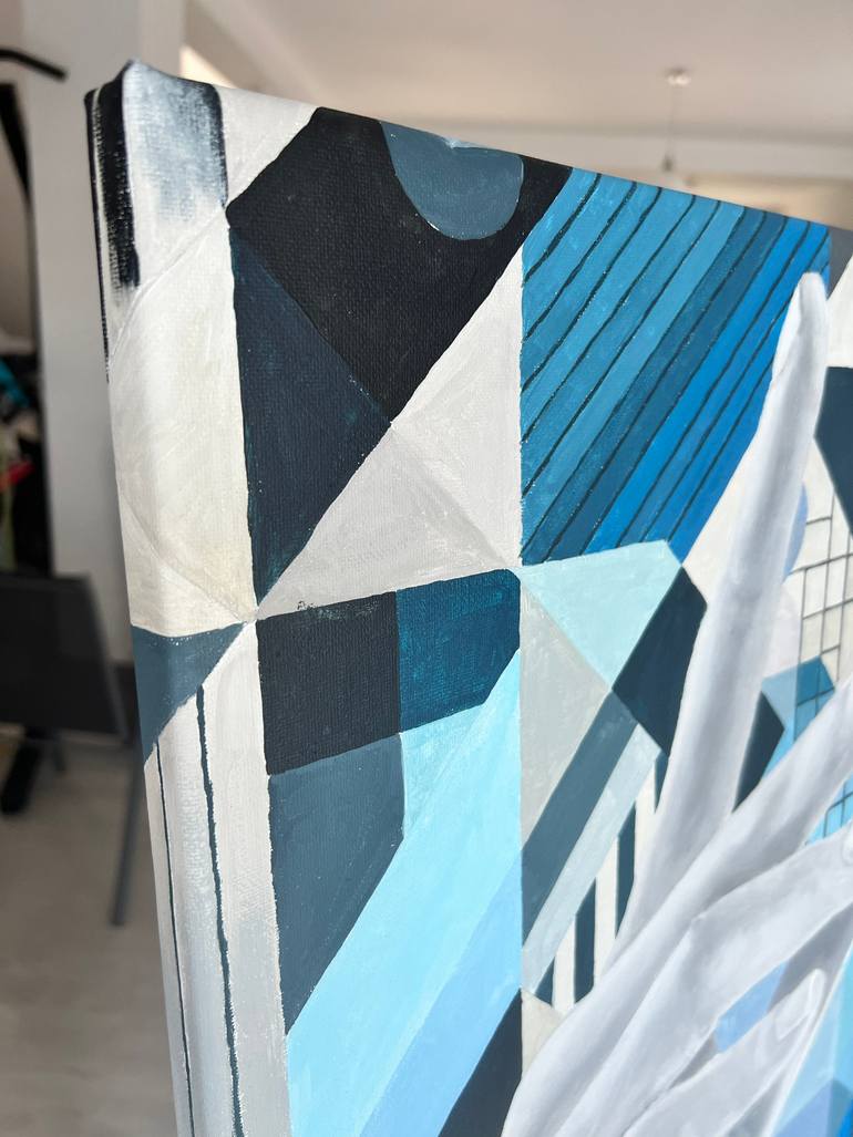 Original Algorithmic Body Painting by Margarita Stepanova