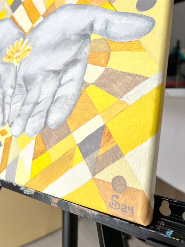 Original Algorithmic Body Painting by Margarita Stepanova