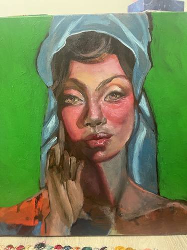 Original Abstract Expressionism Women Paintings by Horace Phoij