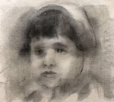 Original Expressionism Portrait Drawings by Fatima Moreno