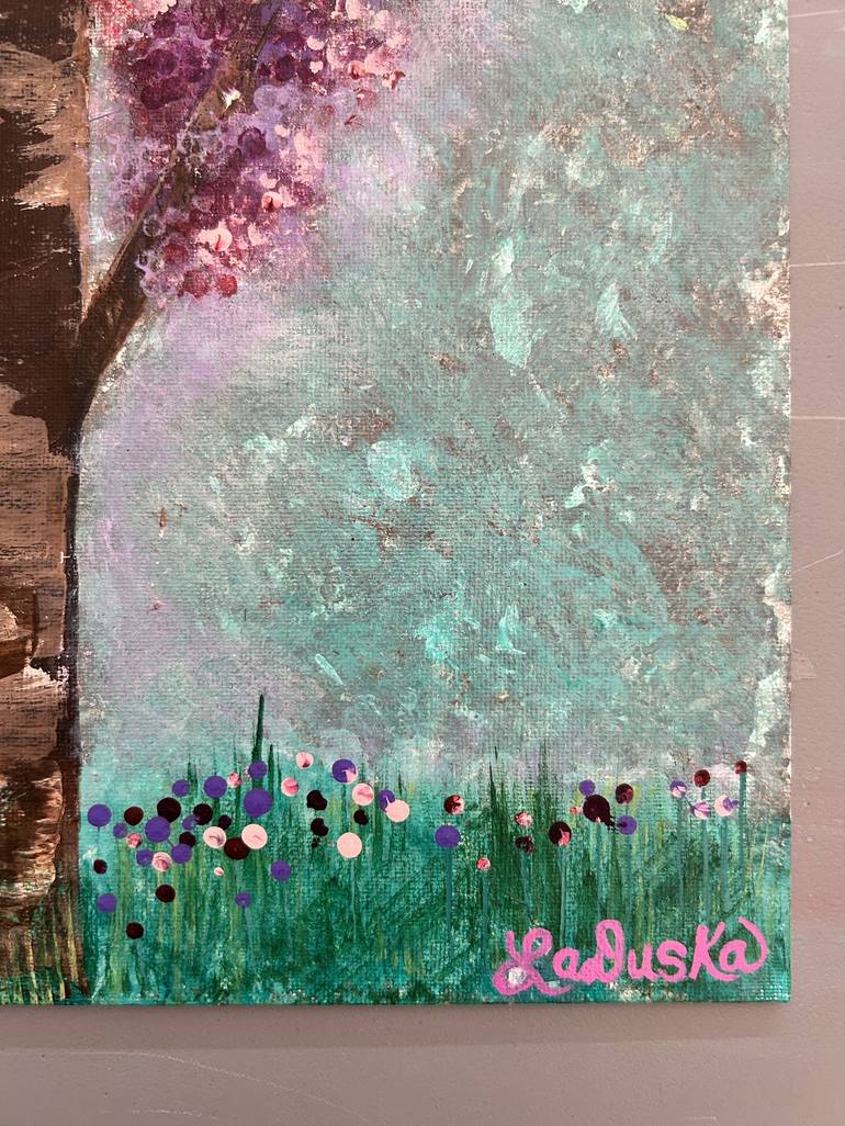 Original Abstract Expressionism Nature Painting by LaDuska York