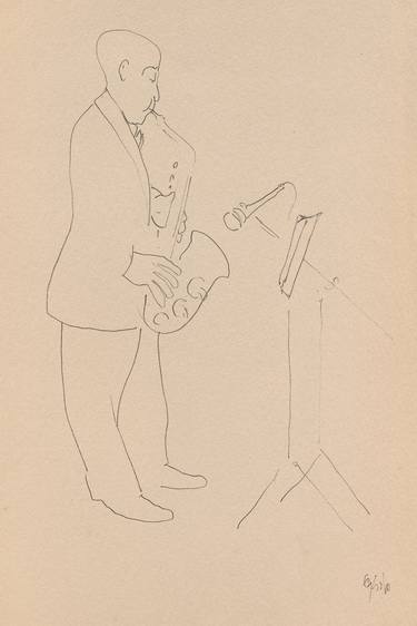 Print of Figurative Men Drawings by Edwing Solorzano