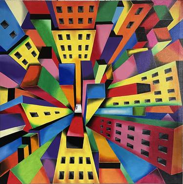 Original Contemporary Abstract Painting by Lorenzo Monegato