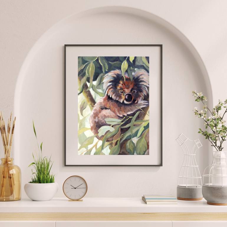 Original Realism Animal Painting by Regina Diar