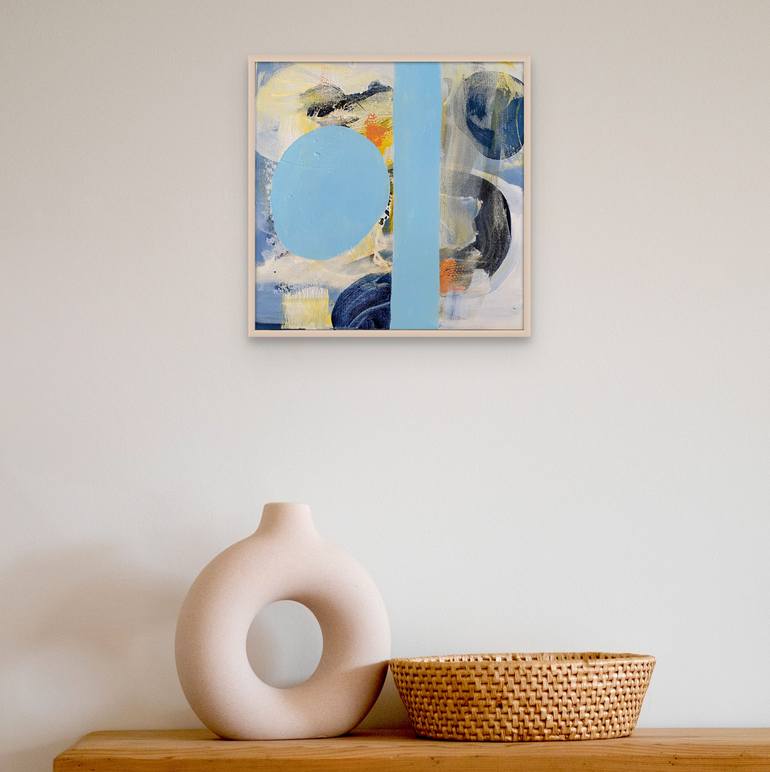 Original Abstract Expressionism Abstract Painting by Liz Paris