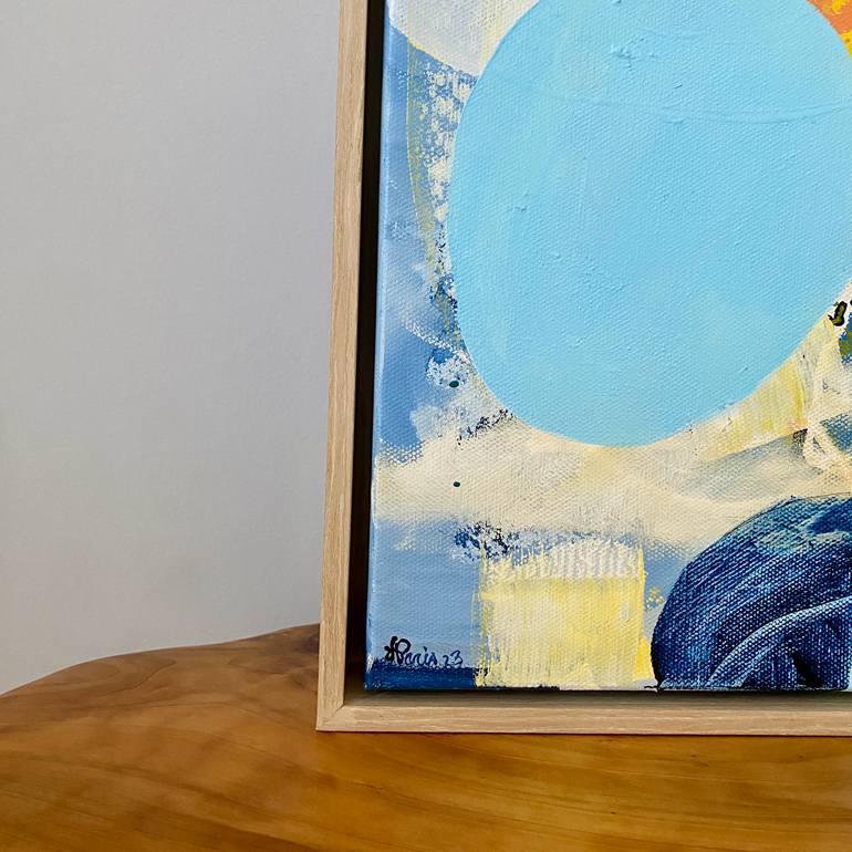 Original Abstract Expressionism Abstract Painting by Liz Paris