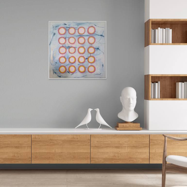 Original Abstract Expressionism Abstract Painting by Liz Paris