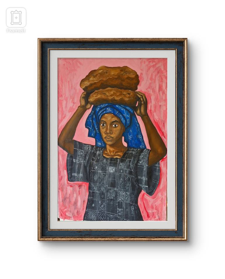 Original Figurative Women Painting by Sandro Lopes