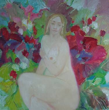 Original Modern Nude Paintings by Maryna Yandolenko