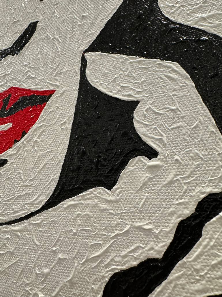 Original Pop Art People Painting by Adam Cio