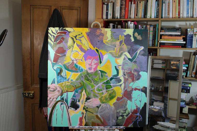 Original Conceptual World Culture Painting by John Sillince