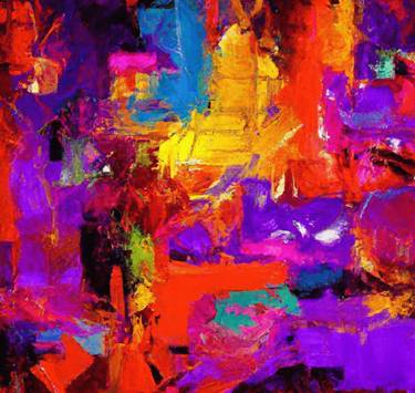 Original Abstract Paintings by Phil polite