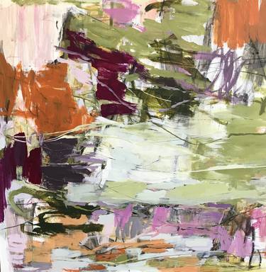 Original Abstract Expressionism Abstract Paintings by Vickie Marsango